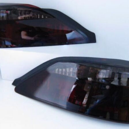 DMAX Smoke Red LED Taillights Fit For Nissan Silvia S15 200SX Spec R 1999-2002 - image 2