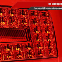 Spec D Clear Red LED Taillights Fit For Subaru Impreza WRX STI G3 4D 2008-2013 - image 7