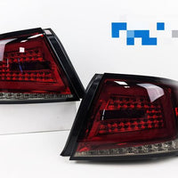 Spec D Smoked Red Sequential LED Taillights Fit For Subaru Impreza WRX STI Sedan G3 2008-2013 - image 1