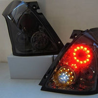 Smoke Full LED Tail Lights Fit For Suzuki Swift Sport Taillights 2004-2010 - image 2
