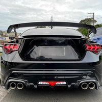 Black Lambo Style LED Taillights Fit For Toyota 86 Subaru BRZ ZN6 2012-2021 - image 8