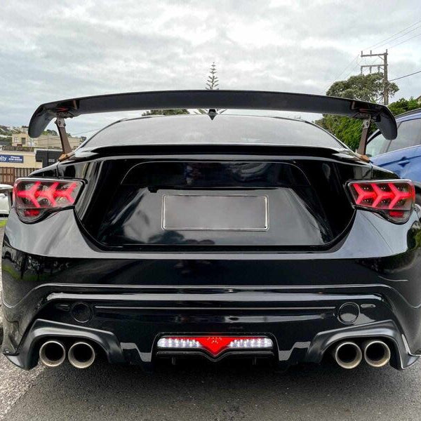 Black Lambo Style LED Taillights Fit For Toyota 86 Subaru BRZ ZN6 2012-2021 - image 8