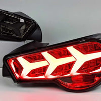 Smoke Lambo Style LED Taillights Fit For Toyota 86 Subaru BRZ ZN6 2012-2021 - image 4