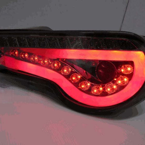 Smoke LED Dynamic Tail Lights Fit For Toyota 86 Subaru BRZ ZN6 2012-2021 - image 3