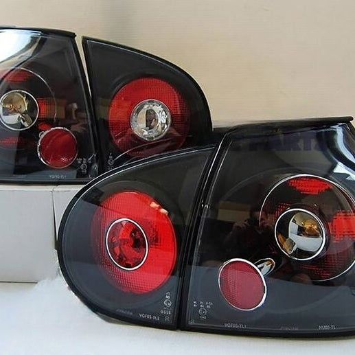 Black Altezza Tail Lights Fit For Volkswagen GOLF V GTI MK5 TSI TDI 2003-2008 - image 6