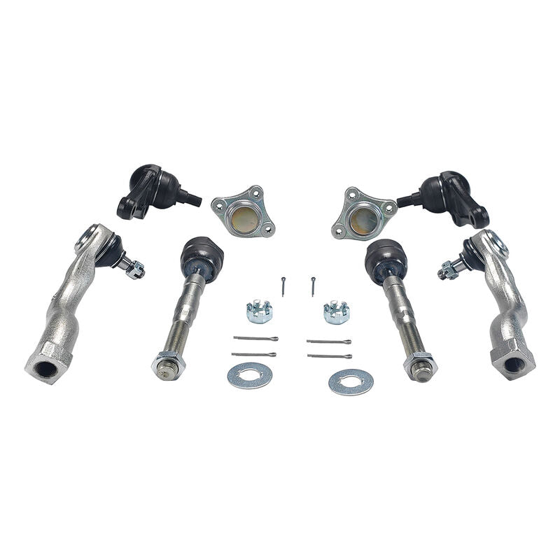 8Pcs Steering Rack Tie Rod Ends Ball Joints Fit For Mitsubishi Pajero NM NP NS NT 05/2000-03/2010 - image 3