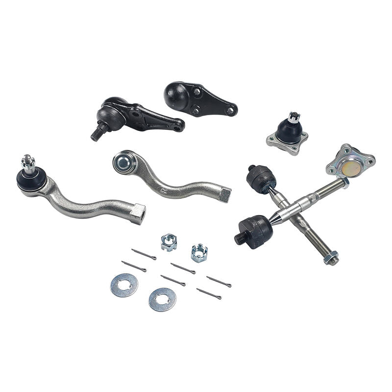 8Pcs Steering Rack Tie Rod Ends Ball Joints Fit For Mitsubishi Pajero NM NP NS NT 05/2000-03/2010 - image 6