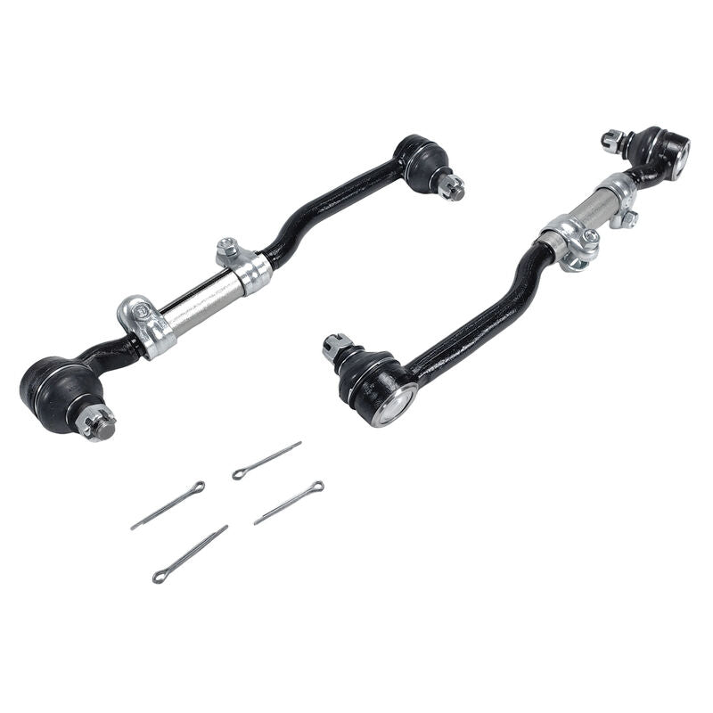 4 Pcs Inner & Outer Tie Rod End Side Rod Kit Fit For Navara D21 Petrol 2.0L 2.4L 2.5L 3.0L 2WD RWD 4851001G25 4863001G25 1985-1997
