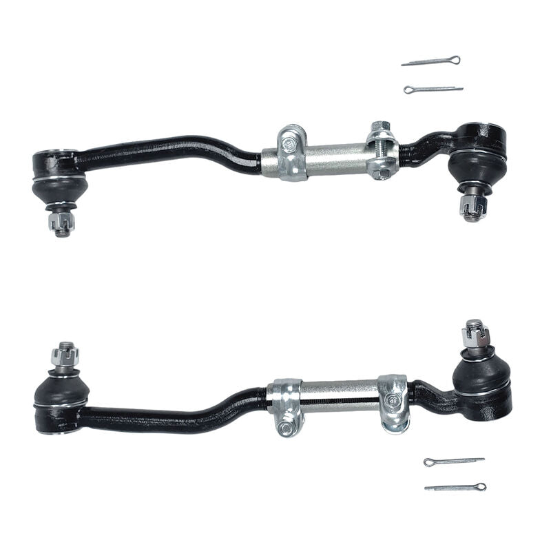 4 Pcs Inner & Outer Tie Rod End Side Rod Kit Fit For Navara D21 Petrol 2.0L 2.4L 2.5L 3.0L 2WD RWD 4851001G25 4863001G25 1985-1997