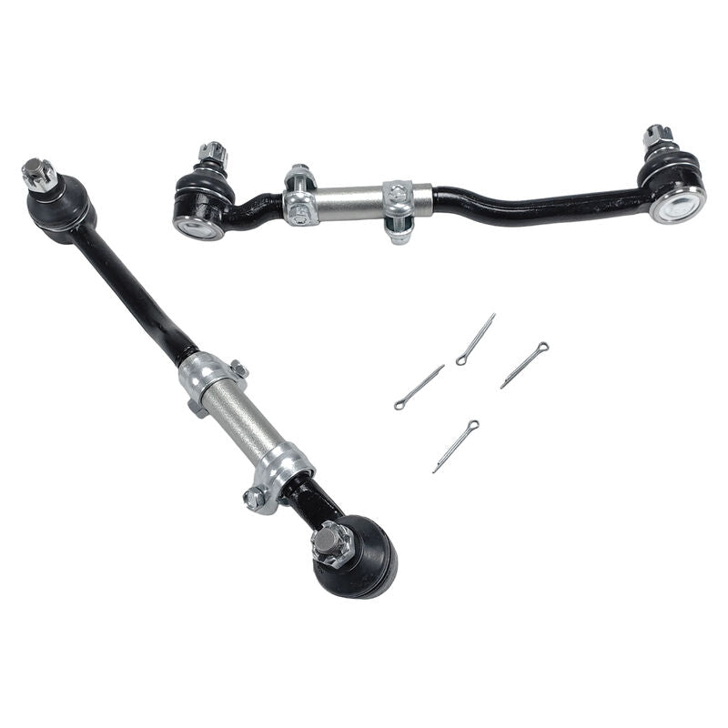 4 Pcs Inner & Outer Tie Rod End Side Rod Kit Fit For Navara D21 Petrol 2.0L 2.4L 2.5L 3.0L 2WD RWD 4851001G25 4863001G25 1985-1997