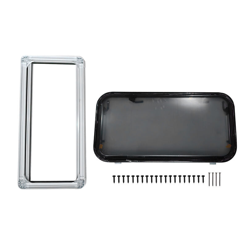 Caravan Double Glazed Push Out Window 1000x500mm Fit For UTE Canopies RV Caravans Motor Homes Horse Floats - image 1