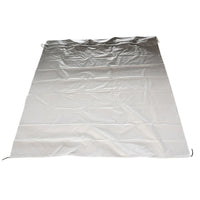 10 Ft Gray Fade Awning Vinyl Replacement Fabric Caravan Roll Out Awning - image 1