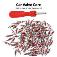 100x REPLACEMENT VALVE CORE for Bicycle Bike Car Truck Tyre Inner Valve stem - view 1