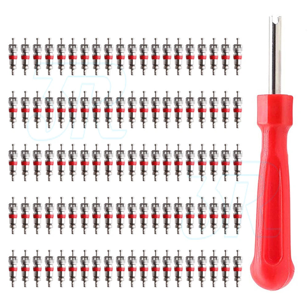 100x REPLACEMENT VALVE CORE for Bicycle Bike Car Truck Tyre Inner Valve stem - view 8