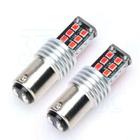 2X BAY15D 1157 P21/15W RED 15 For SAMSUNG 2835 LED BRAKE STOP TAIL LIGHT BULB - view 1