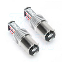 2X BAY15D 1157 P21/15W RED 15 For SAMSUNG 2835 LED BRAKE STOP TAIL LIGHT BULB - view 2