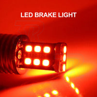 2X BAY15D 1157 P21/15W RED 15 For SAMSUNG 2835 LED BRAKE STOP TAIL LIGHT BULB - view 6
