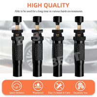 4PCS Portable Tyre Deflators Air Quick Deflator 10~30 PSI Tire Valve Core Tool - view 5