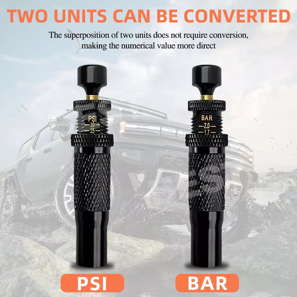 4PCS Portable Tyre Deflators Air Quick Deflator 10~30 PSI Tire Valve Core Tool - view 6