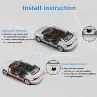 Reverse Camera 4.3in Reversing Camera Rear View Cam Kit Waterproof HD Camera - view 6