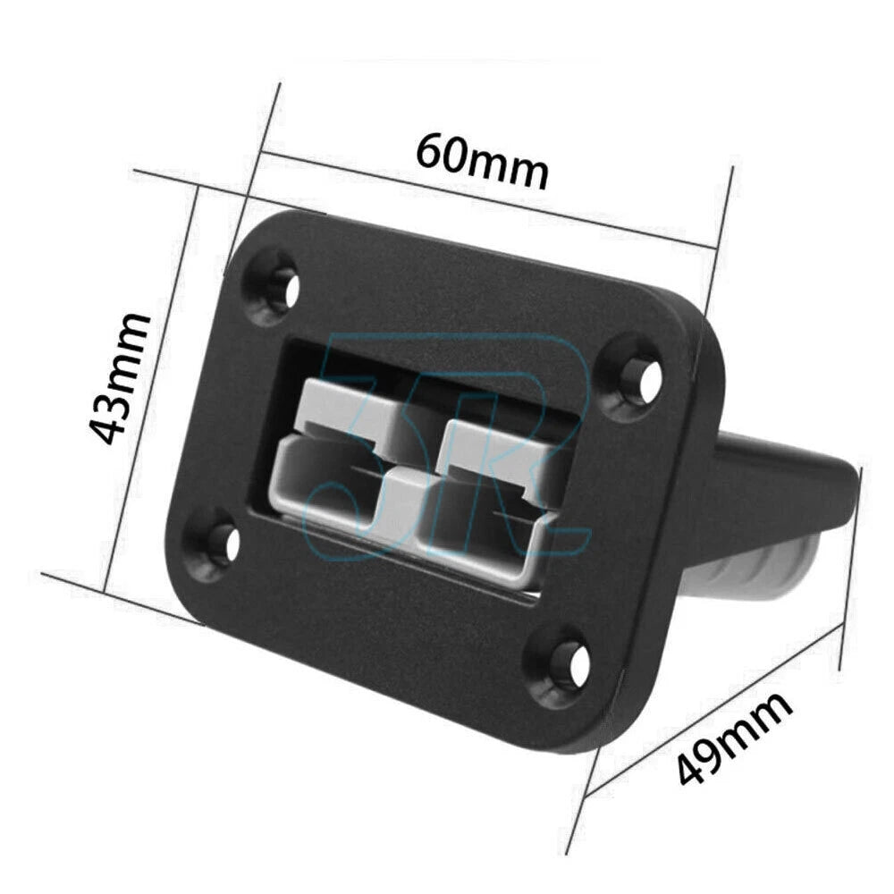 UP 8Set Flush Mount 50Amp Anderson Plug Mounting Bracket Panel Cover for Caravan - view 7