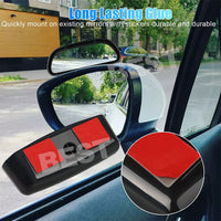 2x Adjustable Blind Spot Wide Angle Rear View Side Mirror for Universal Car - view 5