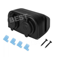 12V Socket Dual Power Sockets 12 Volt Cigarette Lighter Socket Interior Outlet - view 8