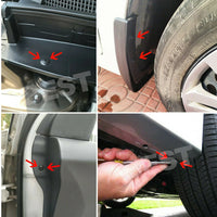 100XCar Plastic 8MM Scrivet Screw Clips Fit Door Boot Trim Panels Bumper Fastene - view 6