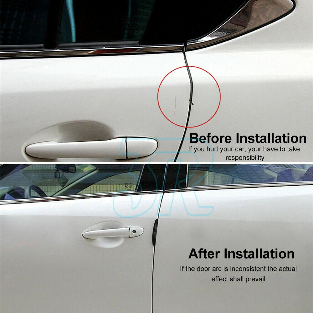 4pcs Universal Car Door Edge Protector Anti Scratch Guard Anti-collision Strips - view 6