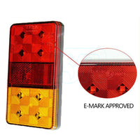 2x LED Led Tail TRAILER LIGHTS TAIL LAMP STOP INDICATOR 12V VOLT 4WD 4X4 CAMPER - view 5