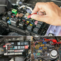 120 Standard Blade Auto Car Assorted Fuses Assortment Kits Sets 2A-35A With Box - view 7