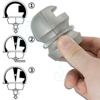 Anti Theft Trailer Coupling Hitch Lock Tow Ball Car Caravan Security Tool Kit - view 3