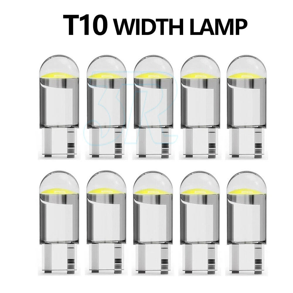 10X 021 For XSTORM WHITE T10 194 168 W5W COB WATERPROOF BRIGHT LED LIGHT BULB - view 1