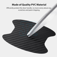 Black/SilverCar Door Handle Protector Film AntiScratch Sticker Accessories Trims - view 4
