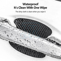 Black/SilverCar Door Handle Protector Film AntiScratch Sticker Accessories Trims - view 5