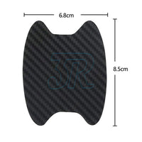 Black/SilverCar Door Handle Protector Film AntiScratch Sticker Accessories Trims - view 8