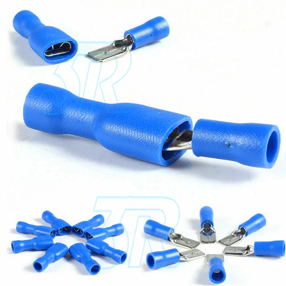 100PCS Crimp Connectors T-Tap Electrical Wire Terminals Quick Splice Cable Kit - view 2