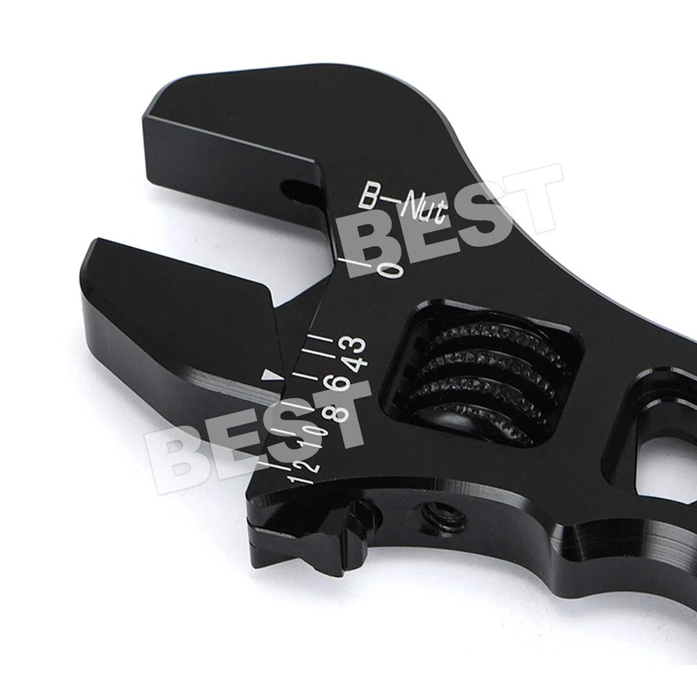 3AN-12AN Multitool Adjustable Aluminum Alloy Wrench Fitting Spanner Repair Tool - view 3