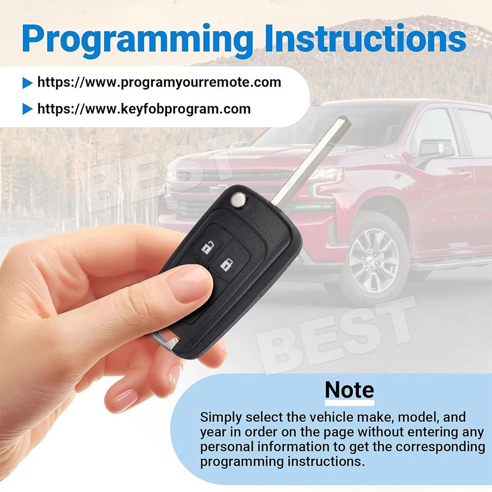 5 Buttons For Holden Commodore VF 2013-2017 Flip Remote Car Key Shell Case Fob - view 4