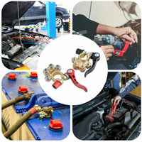 Pair 12V 4-Way Car Battery Terminals Isolator Batteries Connector Clamp Caravan - view 10