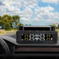 Solar Wireless Car TPMS Tire Monitor Tyre Pressure Monitoring System + 4 Sensors - view 8