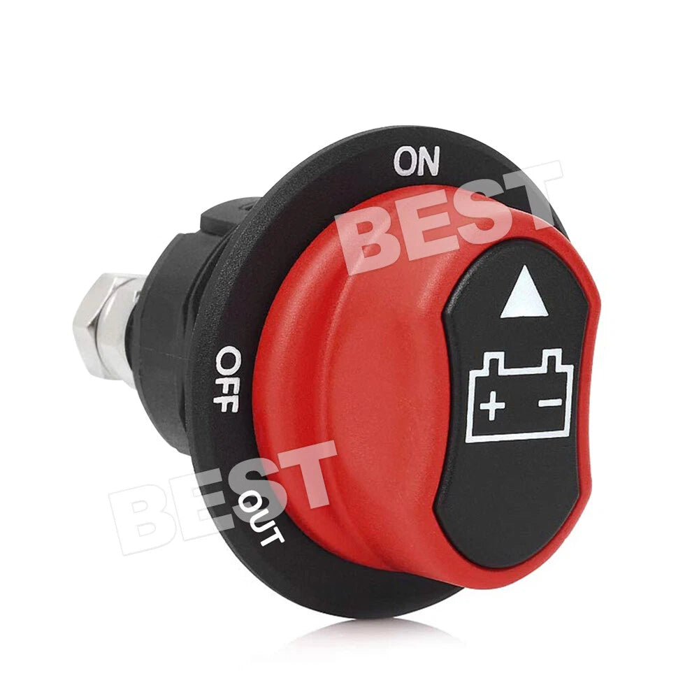 Mini Battery Master Switch For Marine, Auto, RV 12, 24v Boat Rotary Switch - view 8