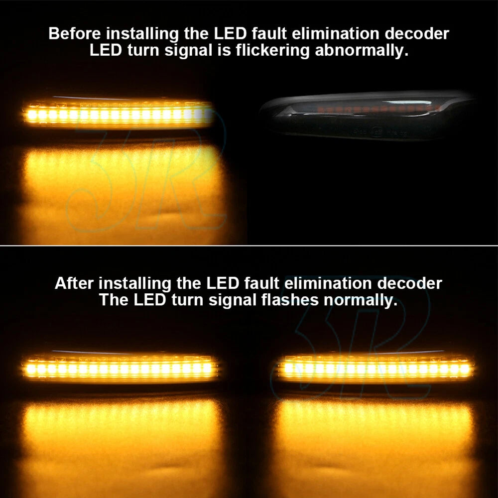 Load Resistor Indicator Motorcycle Turn Signal Flash Blinker Error Fixing 4X LED - view 4
