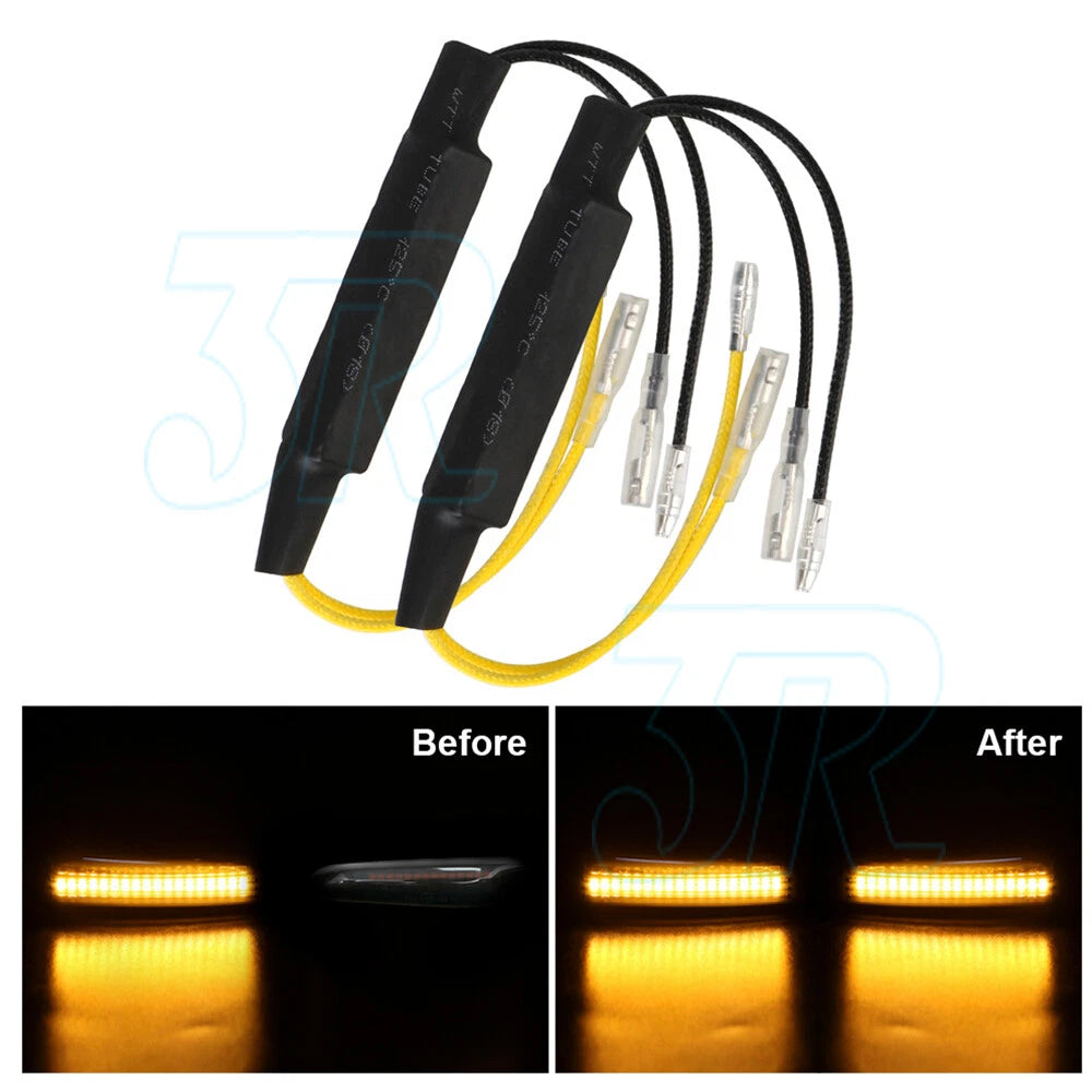 Load Resistor Indicator Motorcycle Turn Signal Flash Blinker Error Fixing 4X LED - view 7
