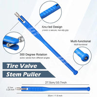43pcs Car Tyre Valve Stem Puller base Quick Remover Tire Repair Installer Tool - view 3