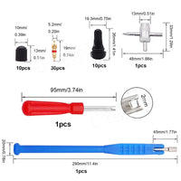 43pcs Car Tyre Valve Stem Puller base Quick Remover Tire Repair Installer Tool - view 10
