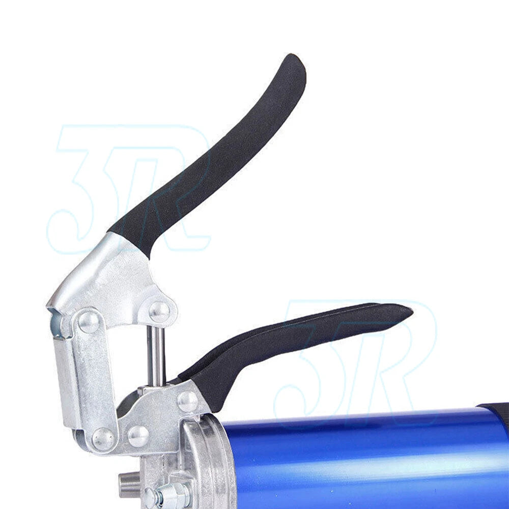 7000PSI Grease Gun Pressure Pistol Grip Dual Flow Flex Hose Industrial Quality - view 4
