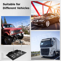 Universal Metal Car Battery Tray Adjustable Hold Down Clamp Bracket Kit Cycle - view 8