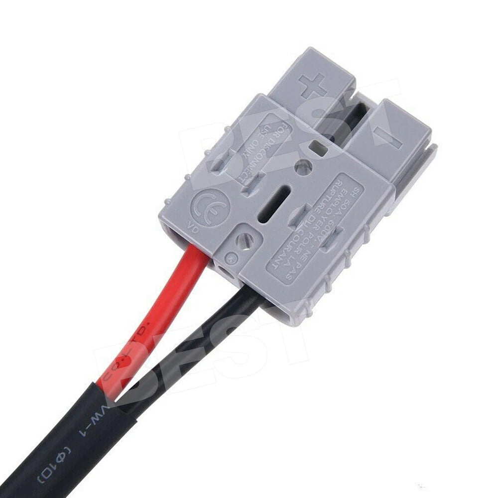 50 Amp Genuine Anderson Plug Connector Double Y Adapter 6mm Automotive Cable - view 2