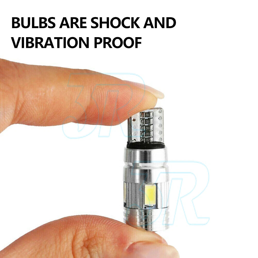 10pcs T10 LED 6SMD W5W 5630 168 194 Car Wedge Dash Canbus Parking Side Light 12V - view 4